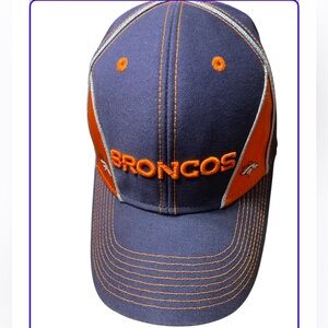 Denver Broncos Logo Baseball Hat. One size.  Hook and loop.